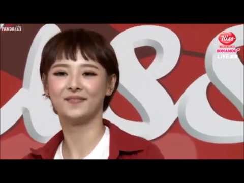 SONAMOO D.Ana & New Sun rap part in KISS 20160623