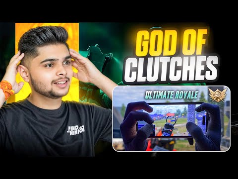 World's Fastest And Aggressive Player in PUBG Mobile - ‪EM7 Best 1v4 Clutches in Ultimate Royale