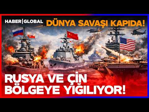 DÜNYA SAVAŞI KAPIDA! İran, Rus ve Çin Savaş Filosu Trump'ın Karşısına Dikiliyor!