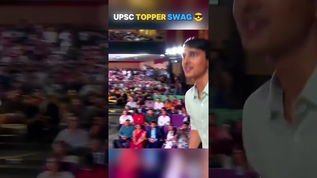 Upsc Topper Swag 😎! #physicswallah #motivation #sumitsir #shortvideo