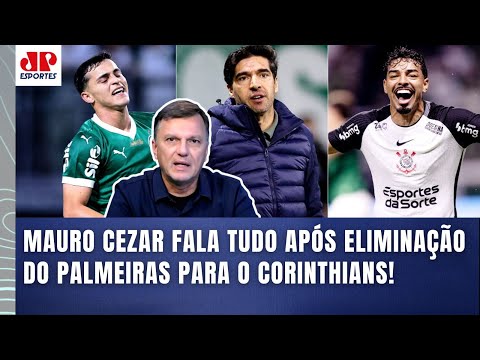"O PALMEIRAS FEZ TUDO ERRADO!!! É BIZARRO como..." Mauro Cezar ANALISA ELIMINAÇÃO pro Corinthians!