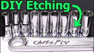How to Metal Etch Your Tools