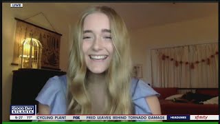 Actress Liz Kate talks making feature film debut in 'Dear Evan Hansen' video