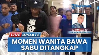 Detik-detik Wanita Pemilik 500 Gram Sabu di Bandara Haluoleo Kendari Sulawesi Tenggara Diringkus