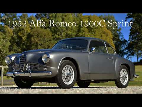 1952 Alfa Romeo 1900C Sprint by Touring