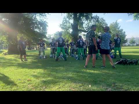 Blue Stars Drumline - 2023 DCI Prelims | Lot Warmup (1)