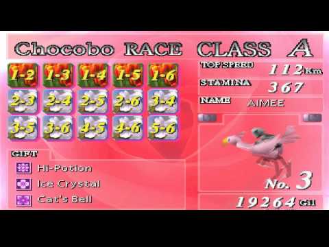 Let's Play Final Fantasy VII Part 65: A Day at the Races [Chocobo Breeding Guide Ep 3]