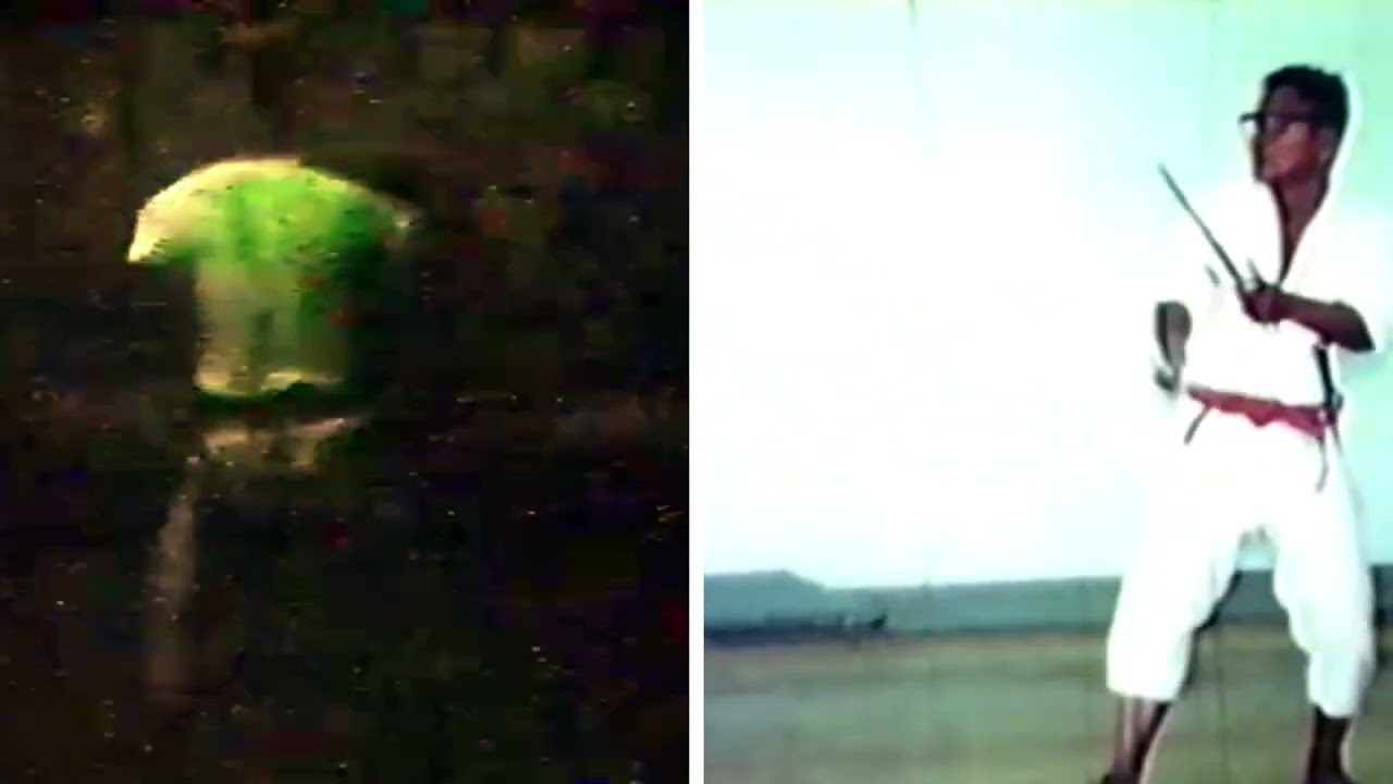 Kusanku Sai Kata Side by Side comparison 1958/1966 Tatsuo Shimabuku