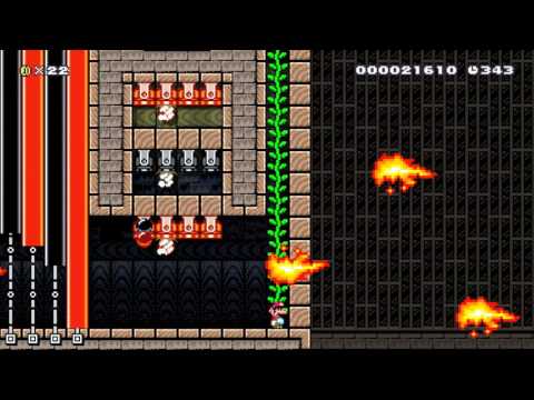 level with chandler part 1 by omidget - Super Mario Maker - No Commentary 1AE