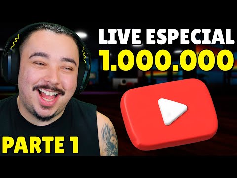 🔴 LIVE ESPECIAL DE 1 MILHÃO DE INSCRITOS!! | ROBLOX