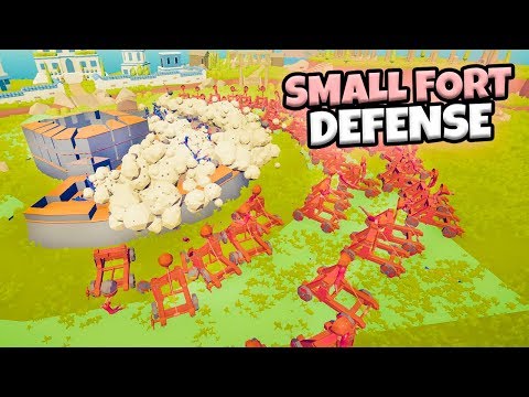 SMALL FORT DEFENSE. EVERY FACTION | TABS MODDED GAMEPLAY