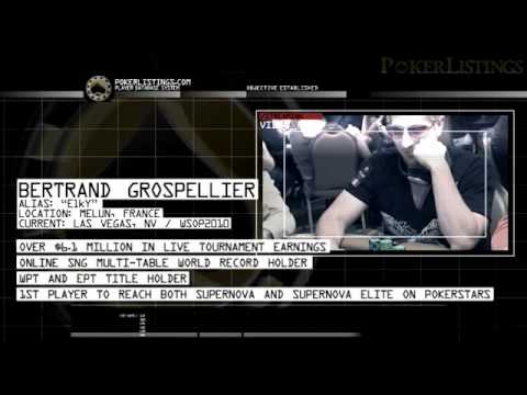 ElkY Grospellier: WSOP 2010 Main Event Best Bets