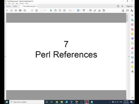 Perl References