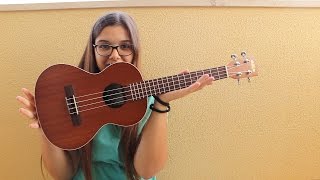 Video thumbnail for Ukulele song, Kala KA-TE review, and guitar injuries! by Gabriela Marramaque