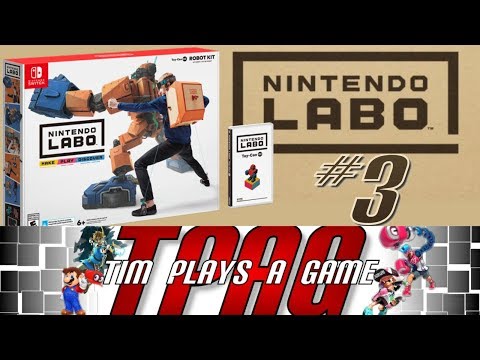 Nintendo Labo: Robot Kit – #3 – Stage 2 Challenges (Nintendo Switch) – TPAG