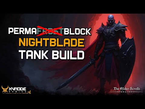 ESO - Infinited Blocking with the Nightblade PERMABLOCK Tank Build!