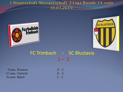 1.Mannschaft Meisterschaft 2.Liga FC Trimbach - SC Blustavia