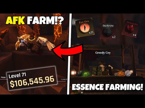 Die schnellsten und besten Wege, um Geld und Erze zu farmen | The Forge