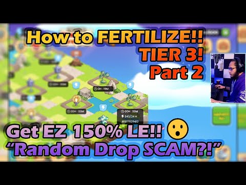 [ES/VN SUB] Tier 3 FERTILIZER Harvest Part 2! + Random Drop? | Plant vs Undead PVU: Farm 3.2 Guide