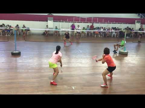 Badminton Women’s Doubles-Oroquieta vs Aloran
