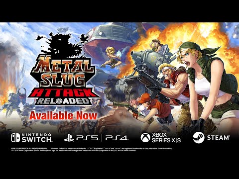 【ENG】METAL SLUG ATTACK RELOADED｜Trailer thumbnail