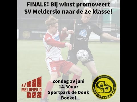 Finale nacompetitie SV Melderslo 2022