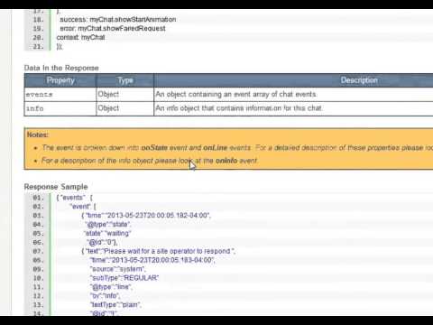 Chat Api Javascript Version 3 Tutorial Part 1