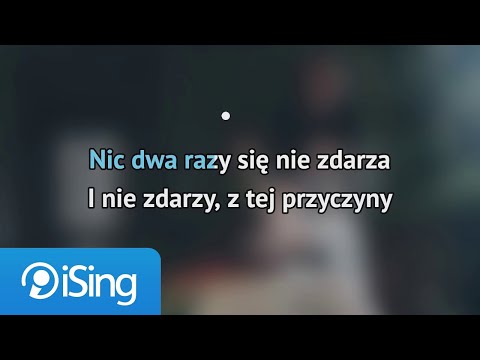Sanah - Nic dwa razy (W. Szymborska) (karaoke iSing)