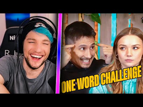 Rezo reagiert auf ONE WORD CHALLENGE mit Julia Beautx und Ju!