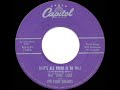 1956 HITS ARCHIVE: That’s All There Is To That - Nat King Cole & The Four Knights