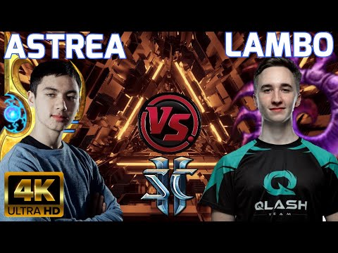 Starcraft 2: Lambo [Z] vs Astrea [P] - 4k High Definition