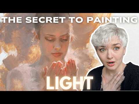 The Secret to Painting LIGHT in Oils (Alla Prima Portraiture)