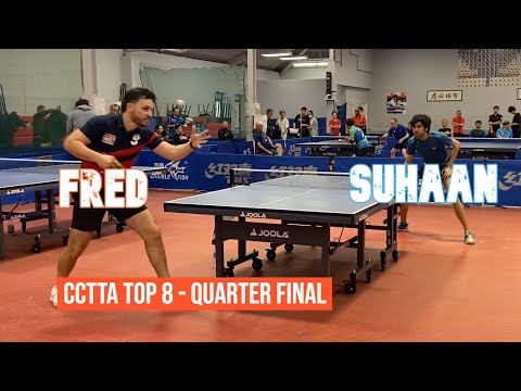 Fred CANTARELLI [2292] vs Suhaan GULATI [2263] - CCTTA Top8 Open - Quarter Final - 2 April 2023