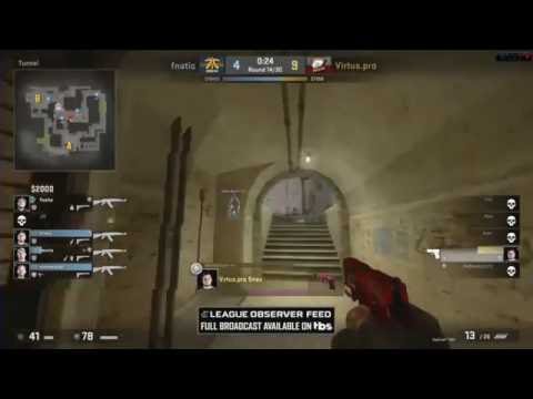 Snax Trolling fnatic (VP Vs fnatic,ELEAGUE Season 1)