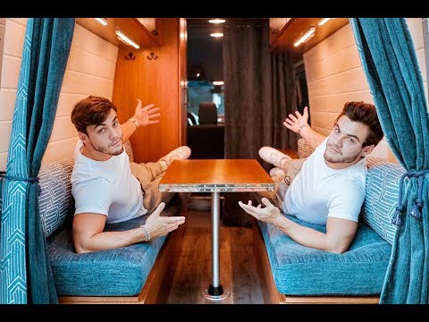 VAN TOUR | Custom Built For Twins To Live In