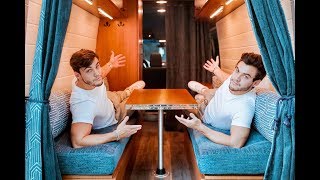 VAN TOUR | Custom Built For Twins To Live In