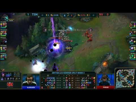NV vs TSM Highlights Game 2 NA LCS Summer 2017