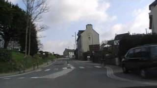 preview picture of video 'Driving Along Rue des Cieux D14, Huelgoat, Finistère, Brittany, France 12th April 2010'