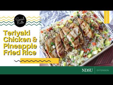 Teriyaki Chicken and Pineapple Fried Rice