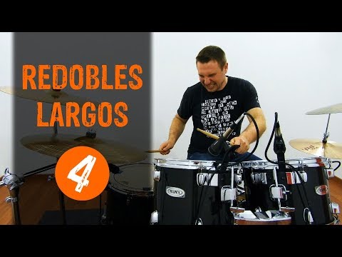 REDOBLES LARGOS de batería - Cómo TOCAR BATERIA