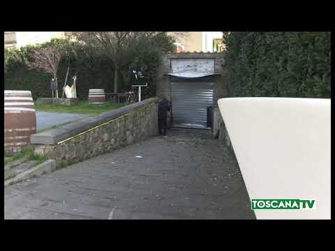 2021-02-24 FIRENZE - ORDIGNO DAVANTI PIZZERIA,SI SEGUE ANCHE PISTA MAFIOSA