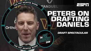 Washington's Adam Peters explains the process to draft Jayden Daniels | Pat McAfee Draft Spectacular