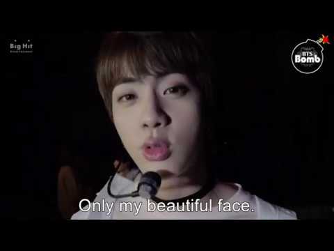 [ENG SUB][BANGTAN BOMB] Jin's Face-contact time @ M countdown comeback stage of 'Spring Day'