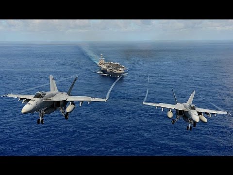 U.S. Navy tests Micro Swarm Drones - 103 Perdix Micro Drones launched from F/A-18's