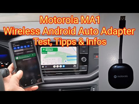 Motorola MA1 Wireless Android Auto Car Adapter - Unboxing, Test, Infos & Tipps