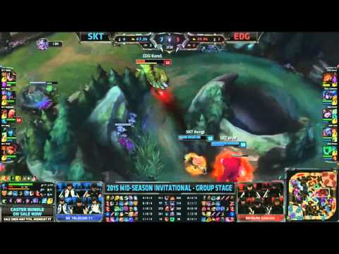 SKT Easyhoon Highlights MSI 2015 Day1 (7/5/2015)