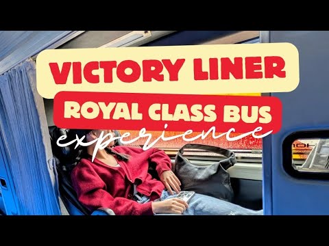 Victory Liner Royal Class Bus Pasay to Baguio Experience 