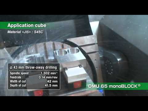 DMU 65 monoBLOCK®　アプリケーションキューブ