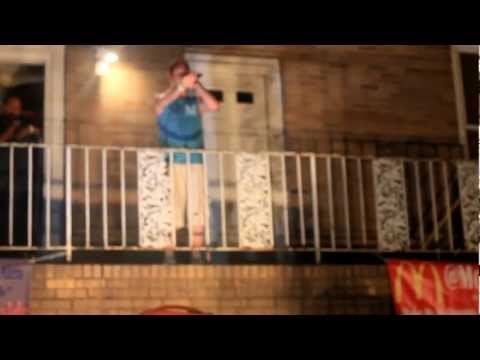 Alec Harris Performs at Mini Mansion Cookout RAW Video