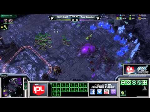 Scarlett vs Catz - GSL WC NA Qualifier - Game 1